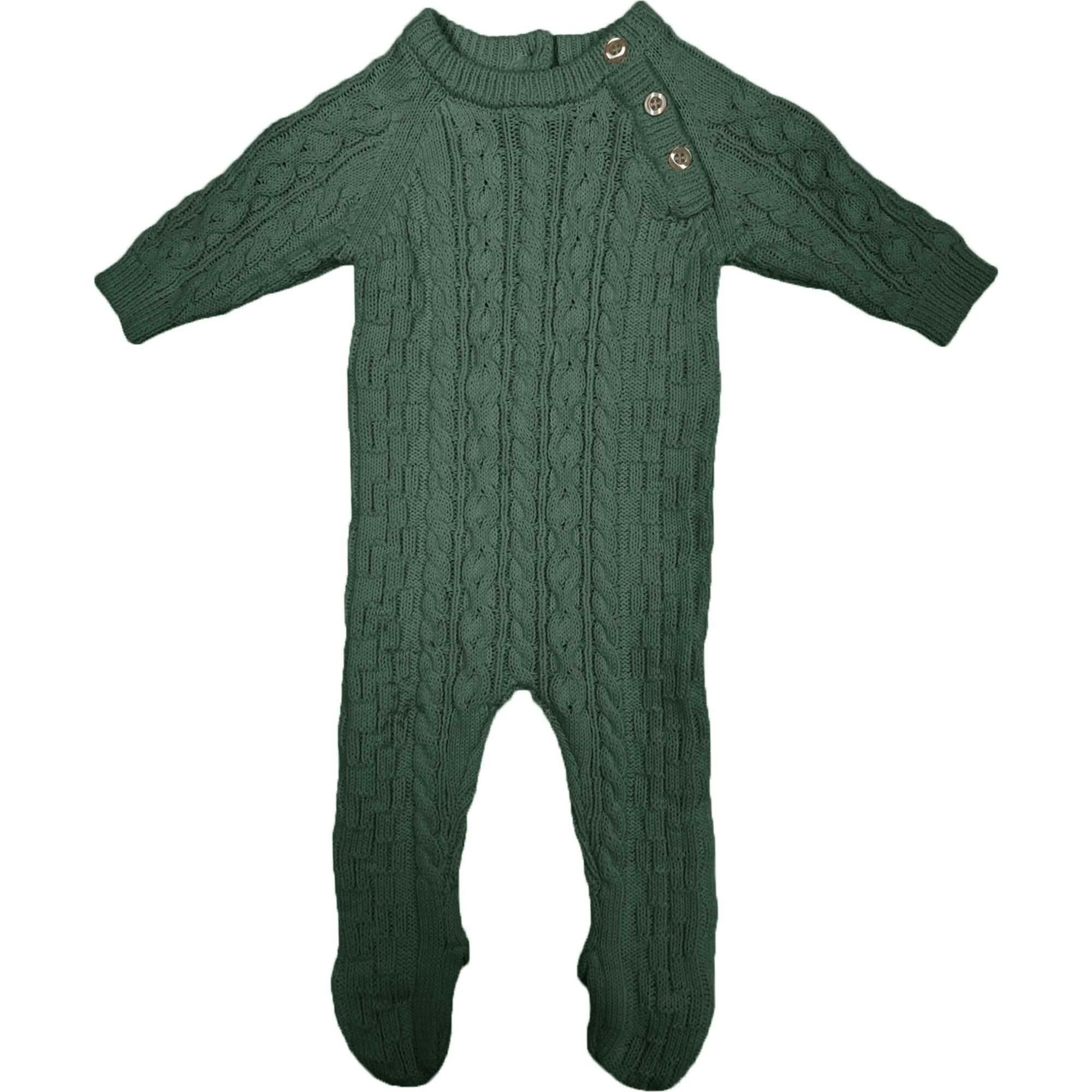 Multi Knit Long Sleeve Footie