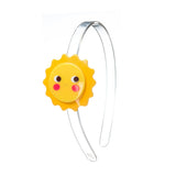 Sun Yellow Smiley Headband -SUM