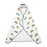 Toddler Hooded Towel - Work Trucks