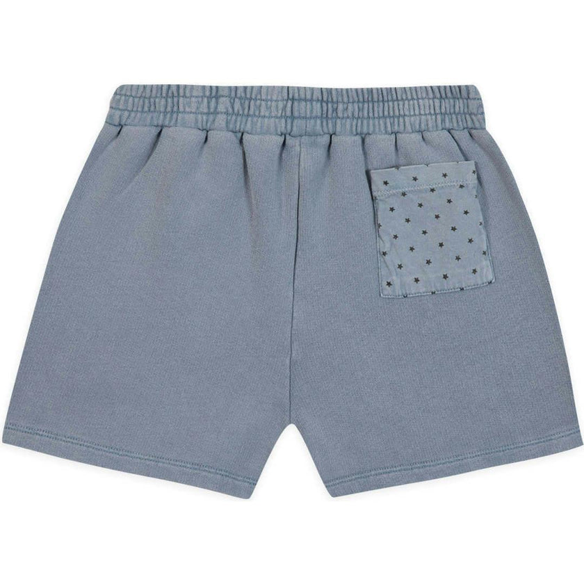 BONTON Lolo Star Pocket Shorts - Bleu Bebe