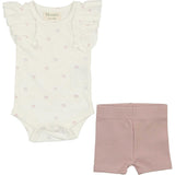 Ruffle Onesie & Short Set