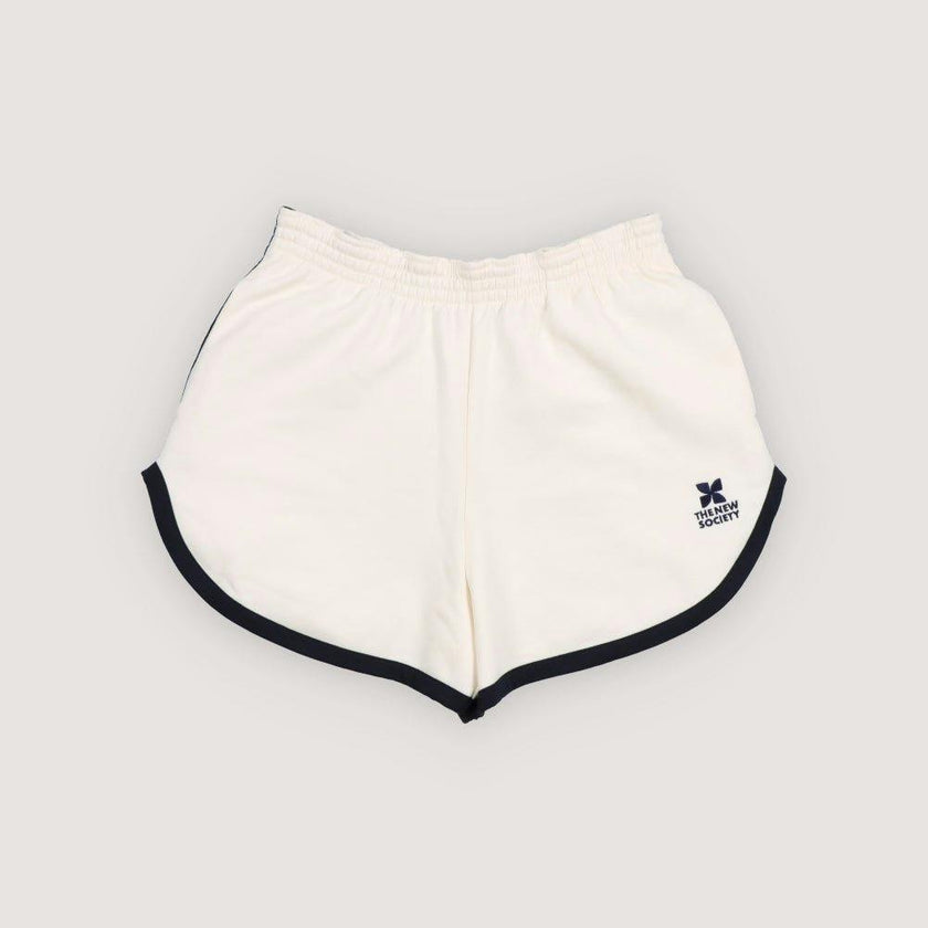 TNS Logo Teen Short Ecru