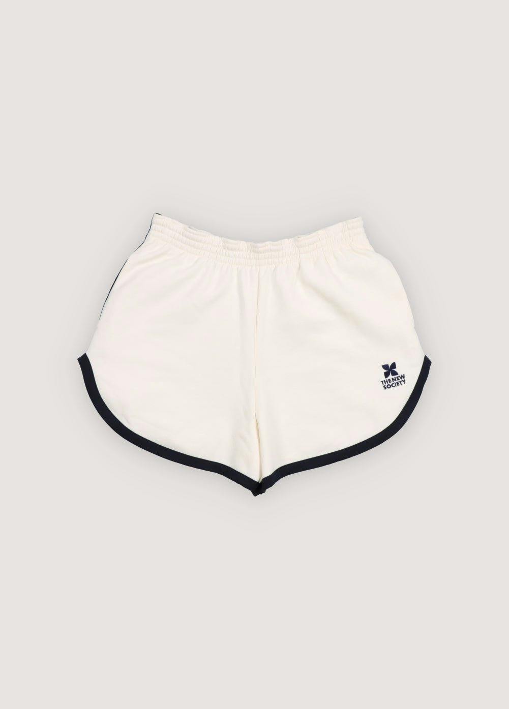 TNS Logo Teen Short Ecru