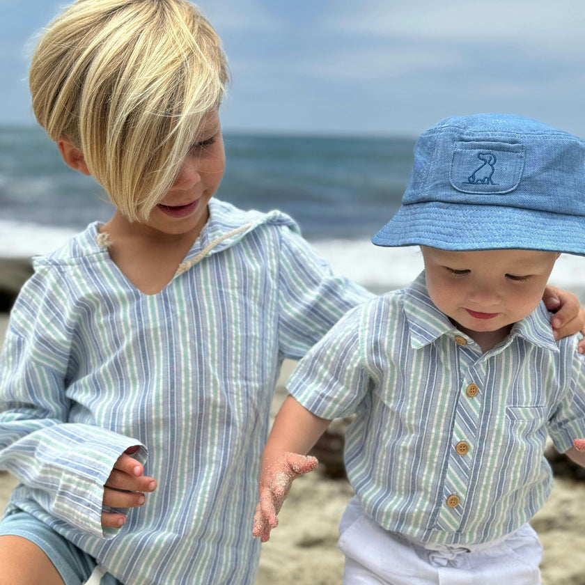 FISHERMAN Chambray Bucket Hat
