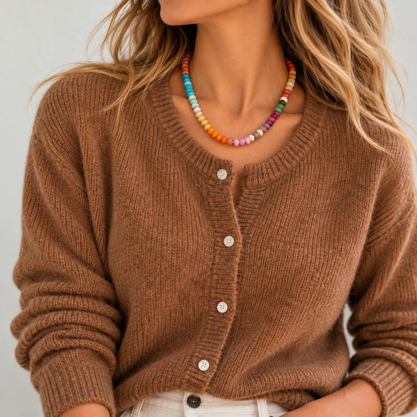 Autumn in Paris Gemstone Necklace