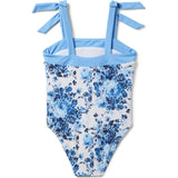 Recycled Floral Bow Swimsuit