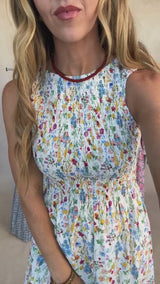 Ana Dress in Floral Fields