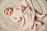 Bebe Heart Footie And Beanie