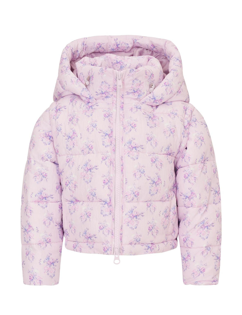 Moore Tween Jacket, Iced Mauve Floral