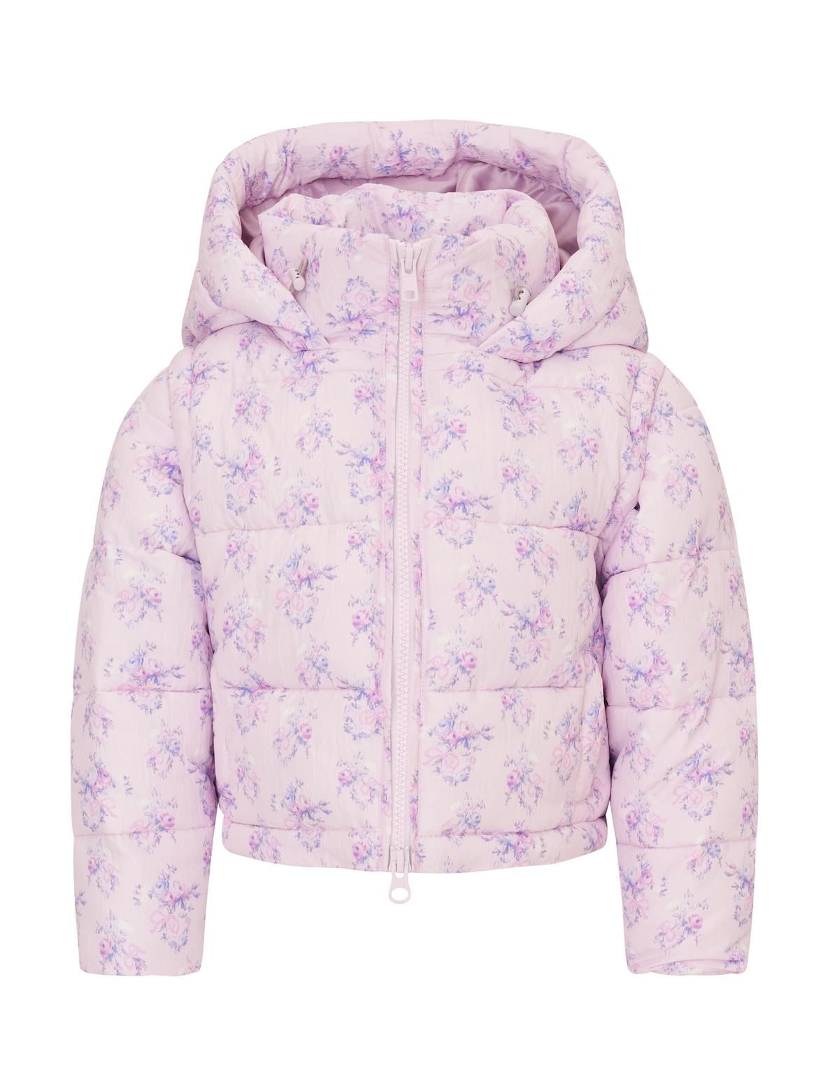 Moore Tween Jacket, Iced Mauve Floral