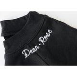 Custom Embroidered Women's Sweatshirt with Neckline Embroidery