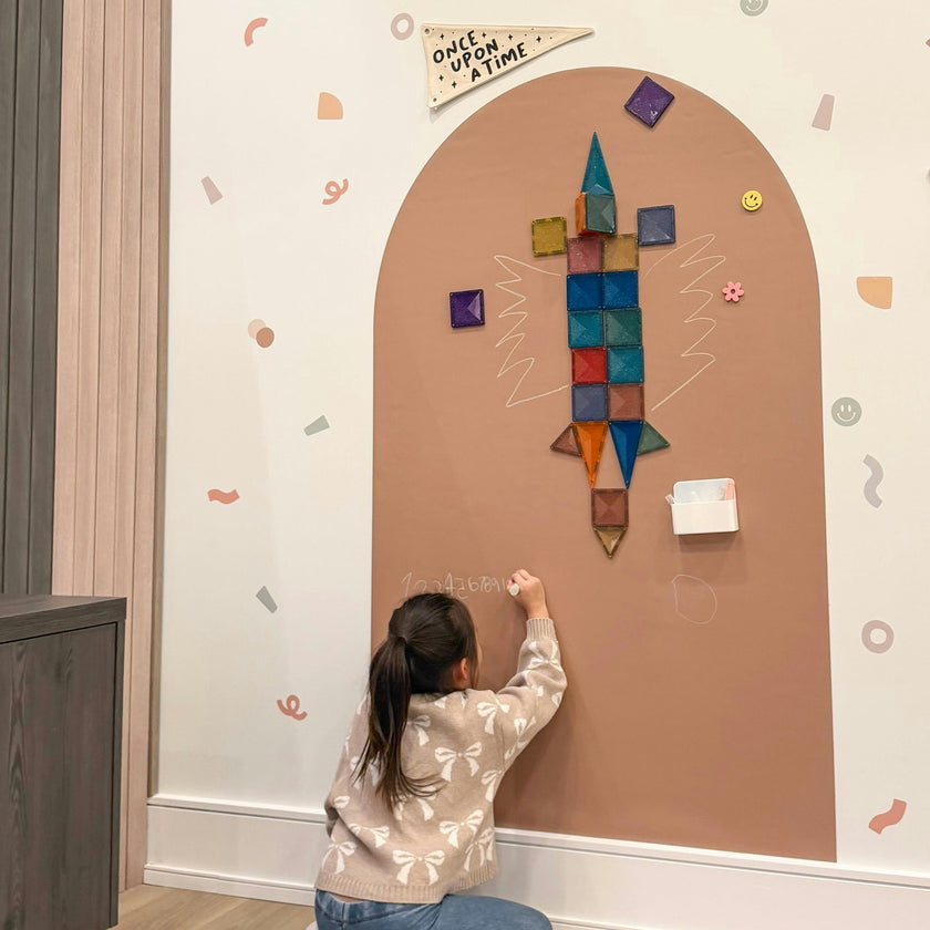 JUMBO Magic Playwall - Arch Magnetic Wall Decal for Kids