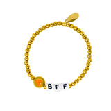 Girl's BFF / Heart Bead Bracelet Set