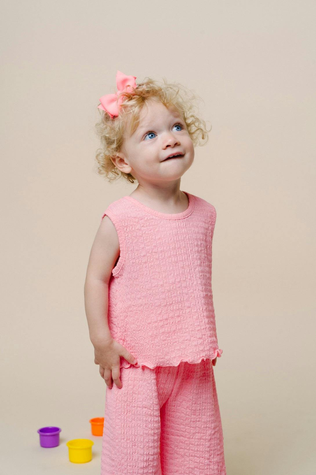 Amy Tank & Pull-on Set - Coral