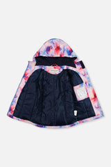 Light Weight Two Piece Chill Snowsuit Mauve Printed Flowers