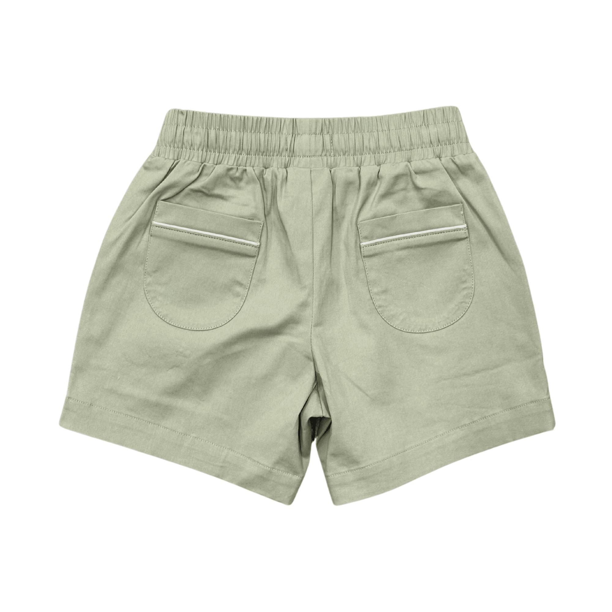 Boy's Twill Beach Shorts Desert Sage