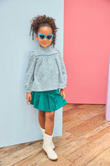 Pleated Mini Skort