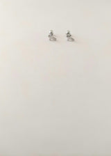 Silver Cross Earrings