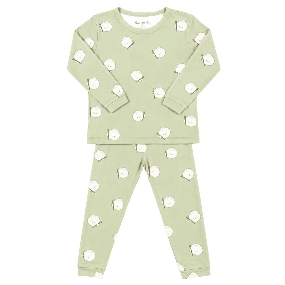 Toddler Pajama Set in Dumpling Dreams