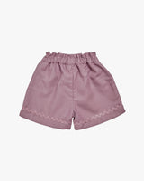 Freesia Short Purple Twill