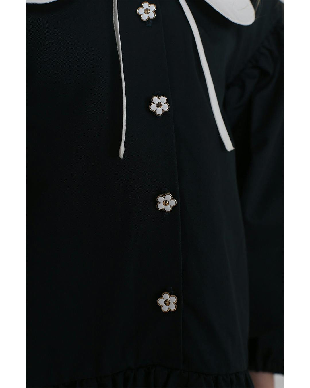 Selena dress (sacramento-green/ivory)