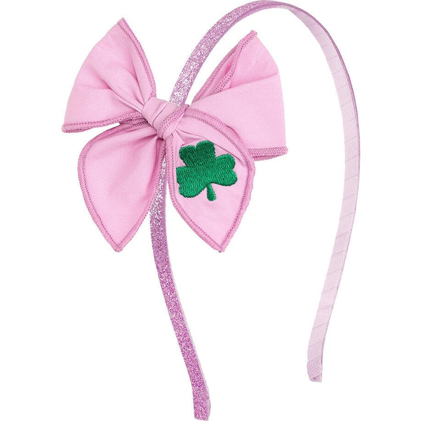 Shamrock St. Patrick'S Day Coquette Bow Headband