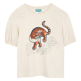 Girls Short Sleeve Tiger T-shirt