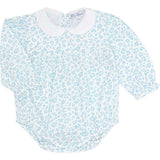 Blue Cheetah Print LS Bubble