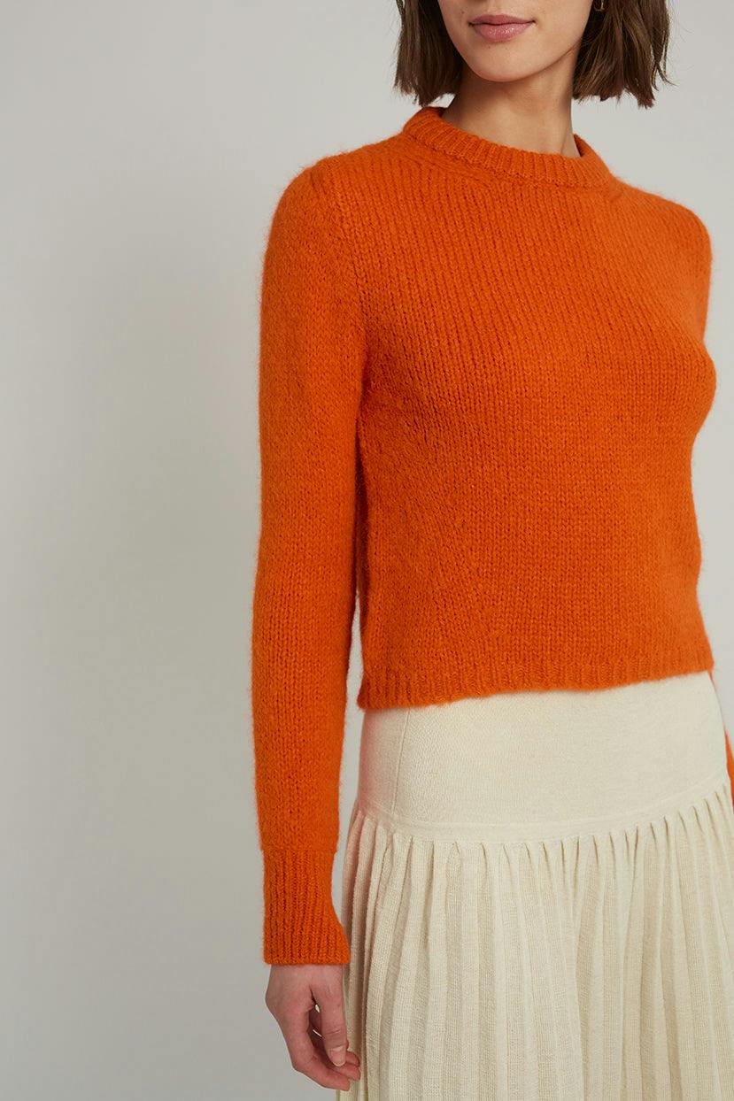 AVA SWEATER | TANGERINE