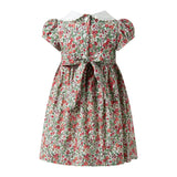 Botanical Frill Front Dress & Bloomers