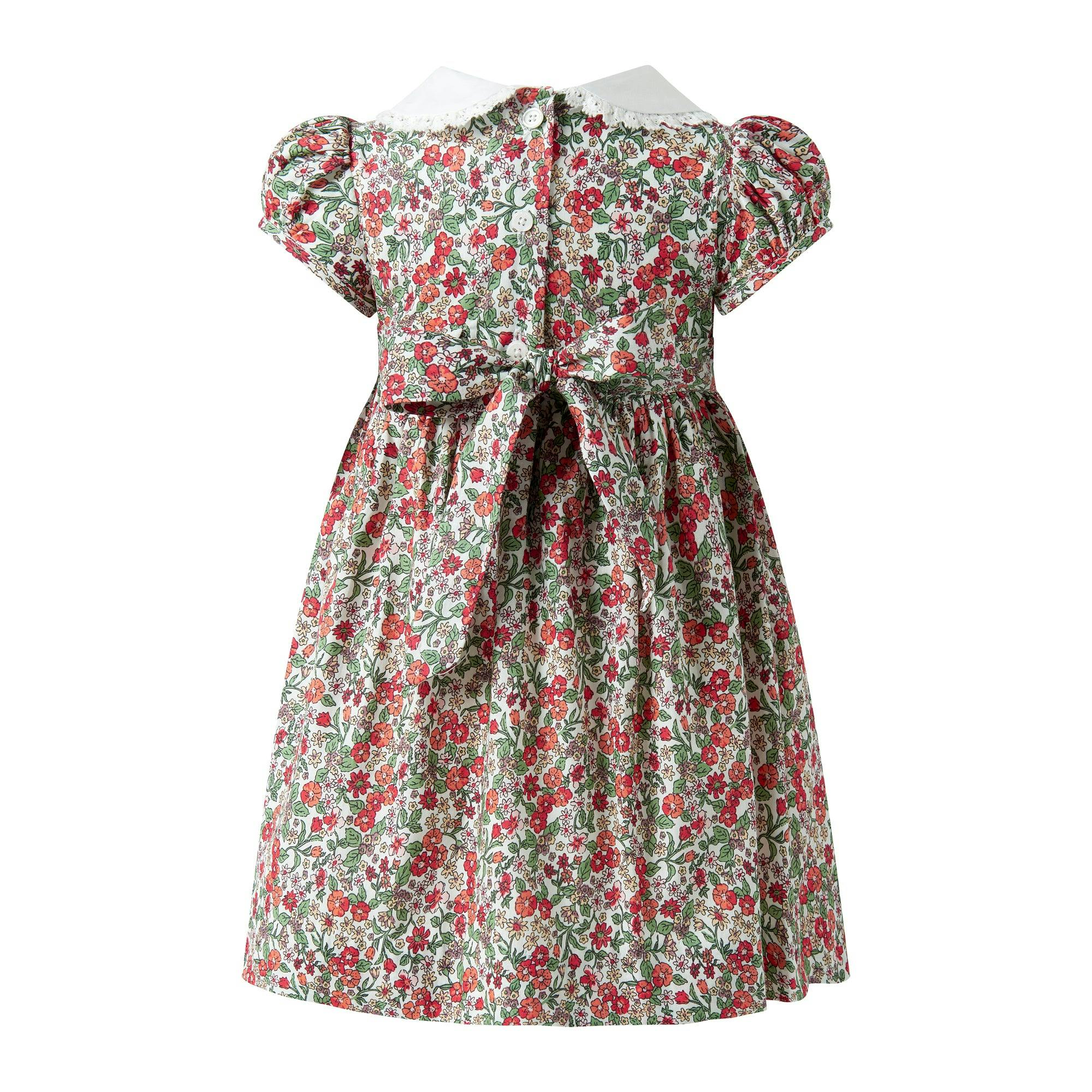 Botanical Frill Front Dress & Bloomers