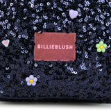 Navy Sequin Charm School Backpack