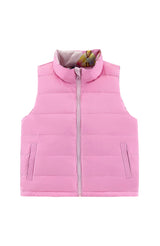 Casey Reversible Lightweight Down Puffer Vest, Princess Dream