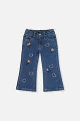 Boot Leg Jeans Navy Blue Denim