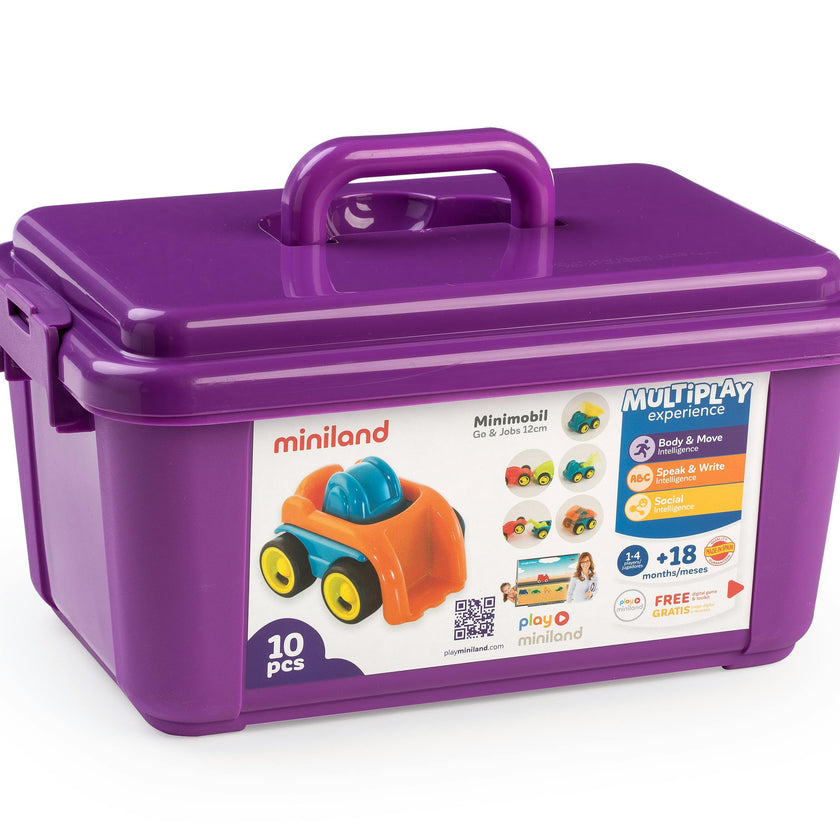 Minimobil Go & Jobs 4¼ inch (10 Pieces)