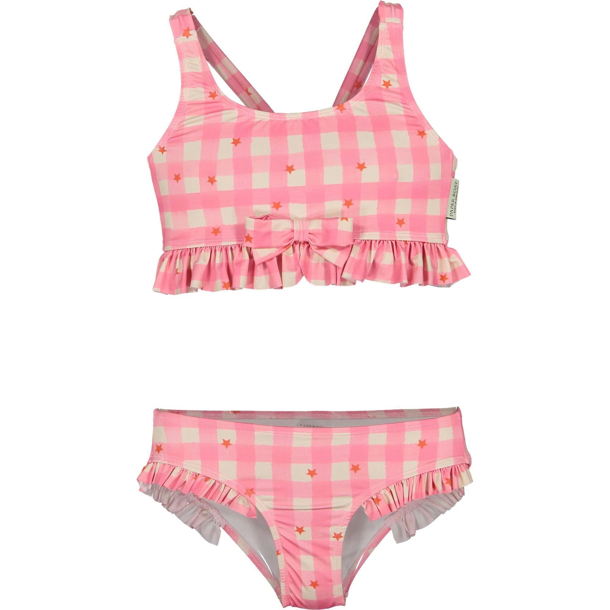 Gingham stars set