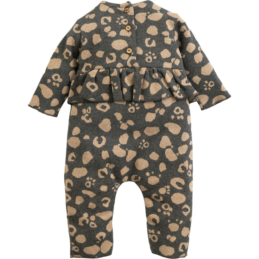 Spotted Ruffle Jumpsuit