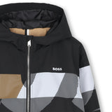 Black Hooded Jacket