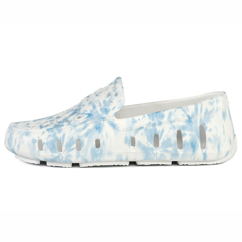 KIDS BLUE TIE DYE/BRIGHT WHITE PRODIGY PRINT