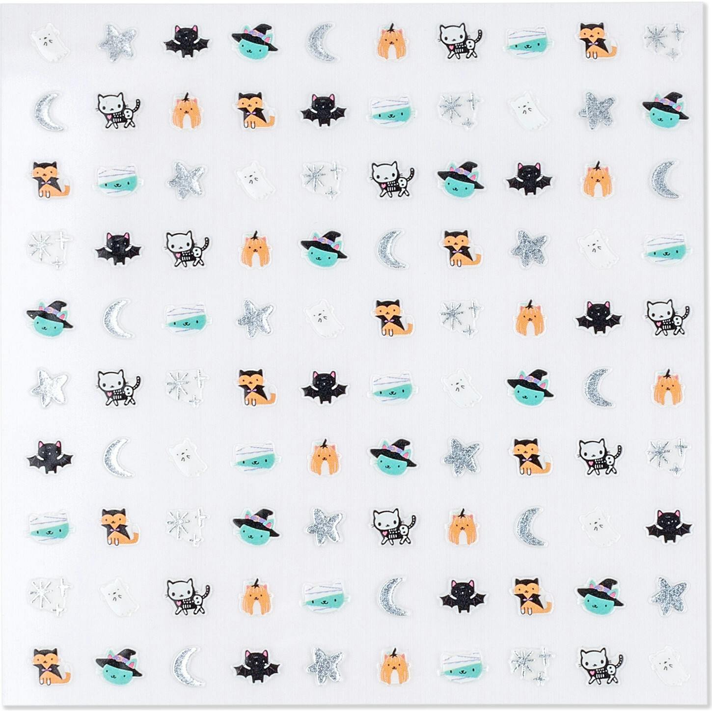 Meowloween Nail Stickers