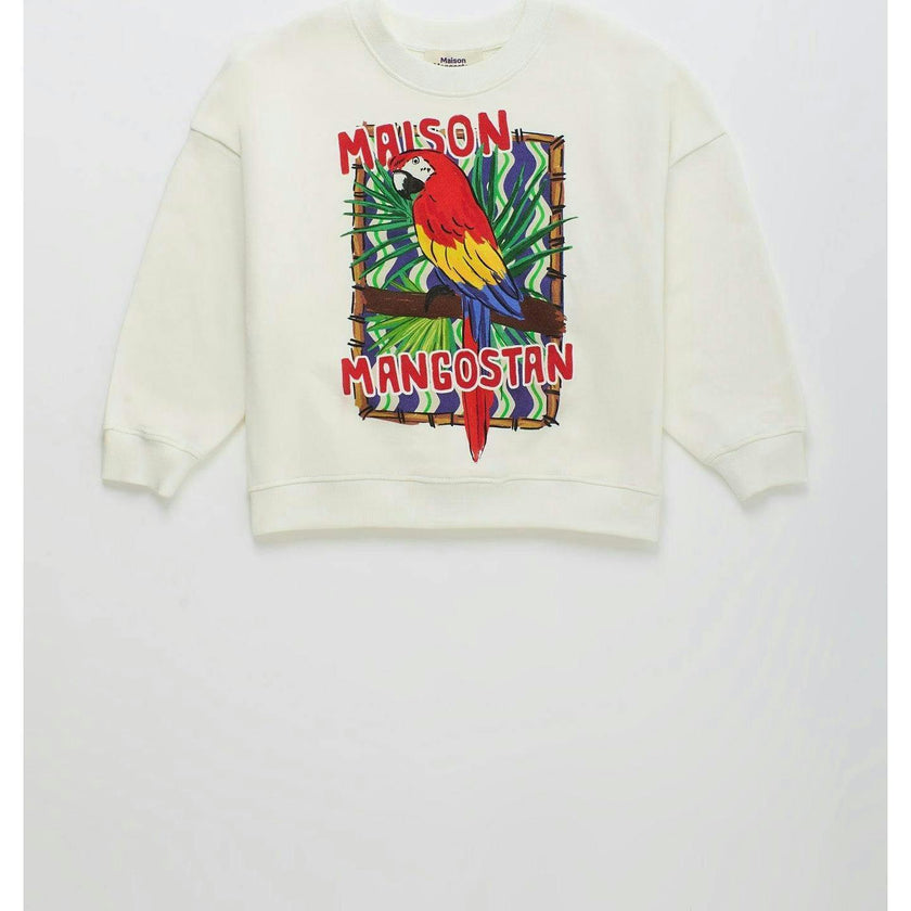 LOROS SWEATSHIRT CLOUDY WHITE