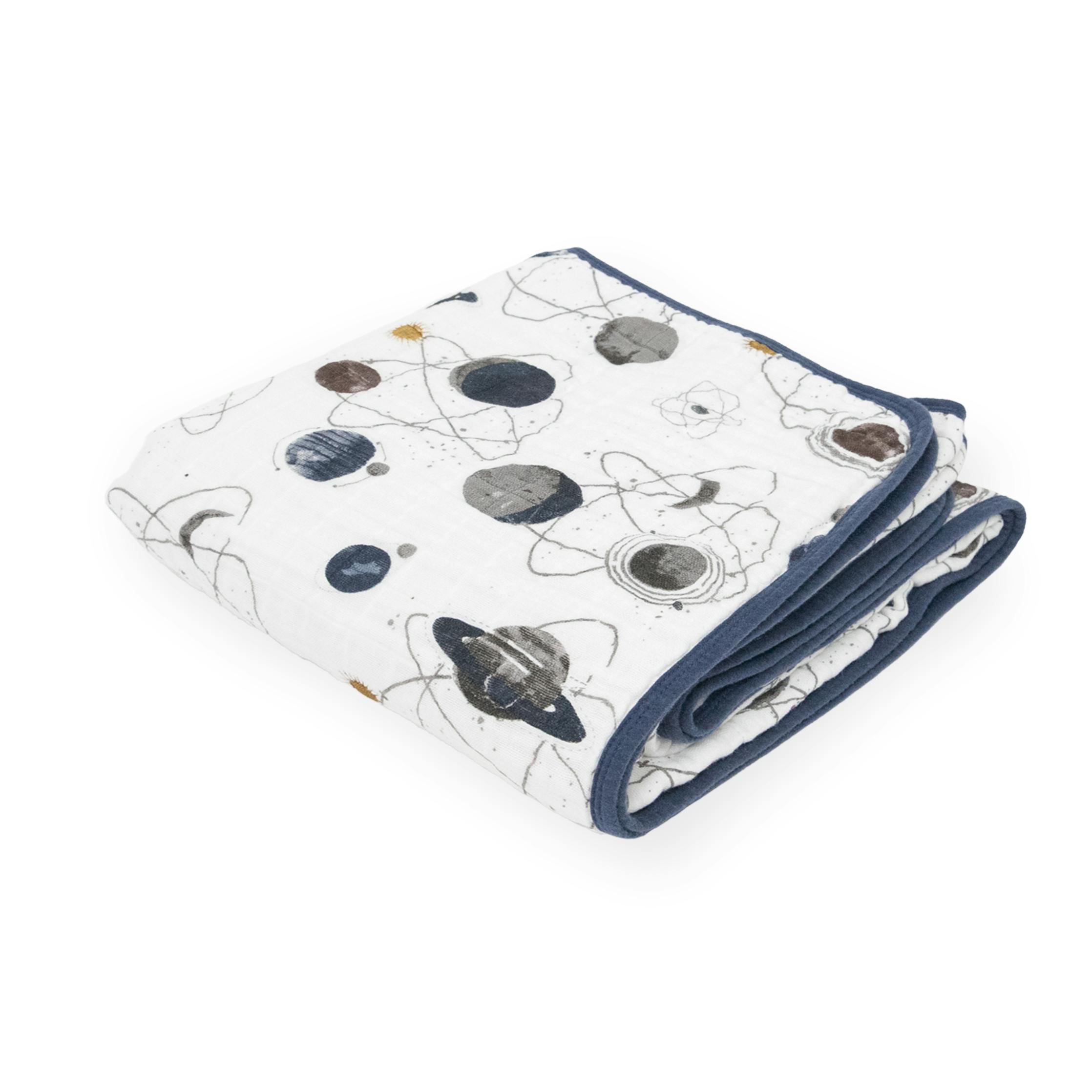Original Cotton Muslin Quilt - Planetary