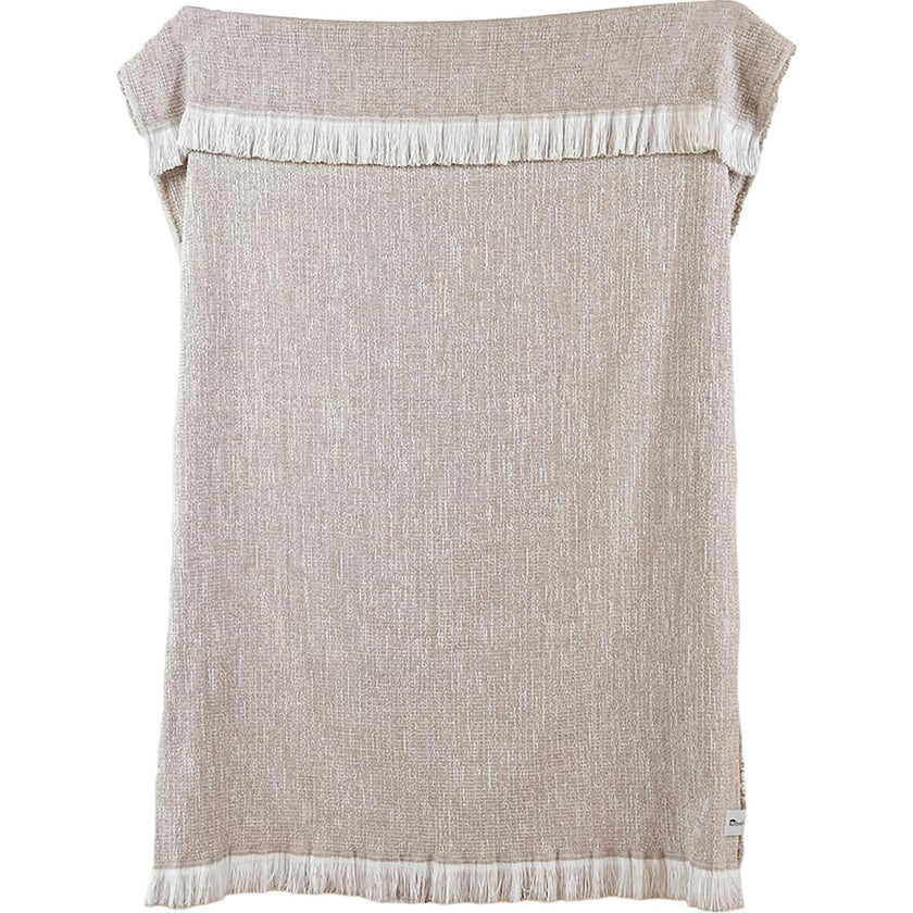 Crosshatch Stain Resistant Indoor Outdoor Throw