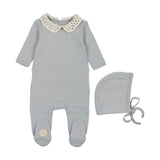 Touch of Crochet Footie & Hat Set