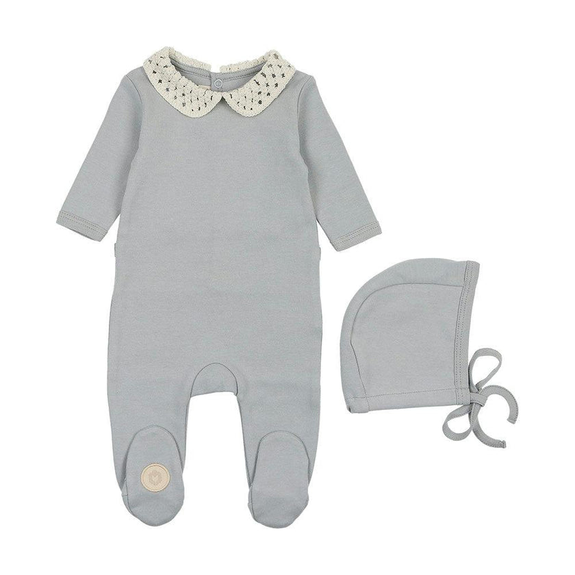 Touch of Crochet Footie & Hat Set