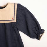 Mariner Belle Dress in Navy