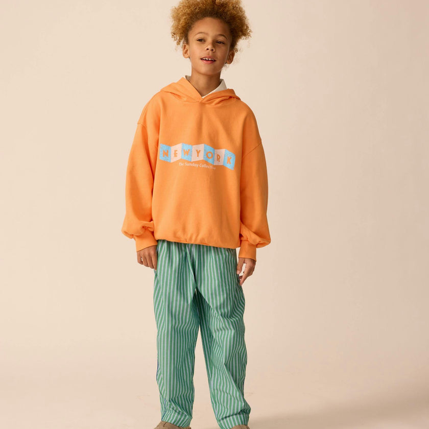 Organic Weekend Hoodie in Overtime Orange