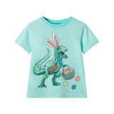 Boys Graphic Tee | Easter Dino