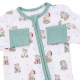 Christmas Teddy Bears Uni - Convertible Romper
