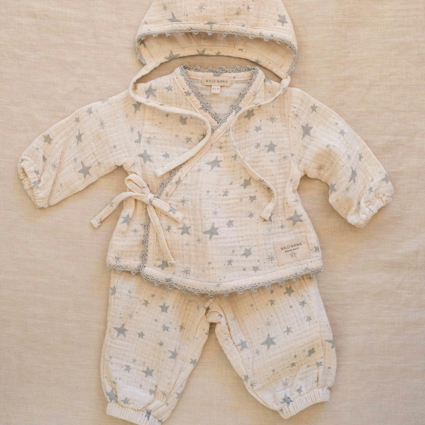 Gauze Three Piece Set
